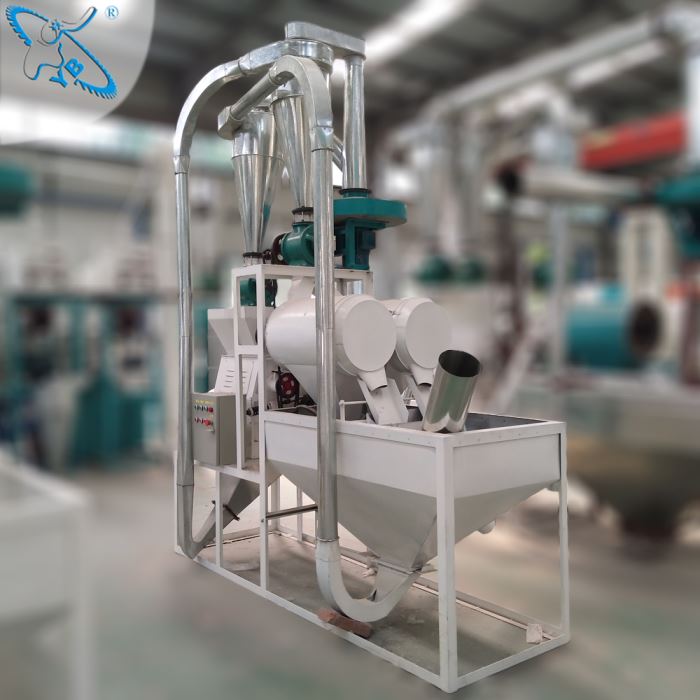 6F 2250 Low Price Small Home Use Roller Wheat Flour Mill Machine
