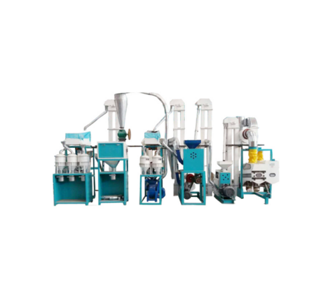 Electric corn flour mill machine