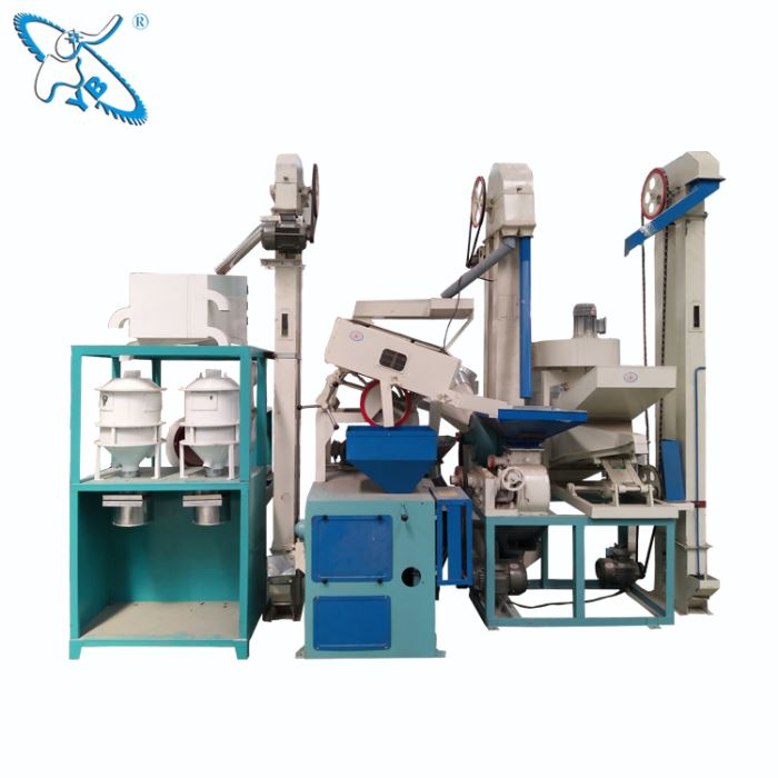 Full Automatic Small Scale Rice Milling Machine With ISO Certification