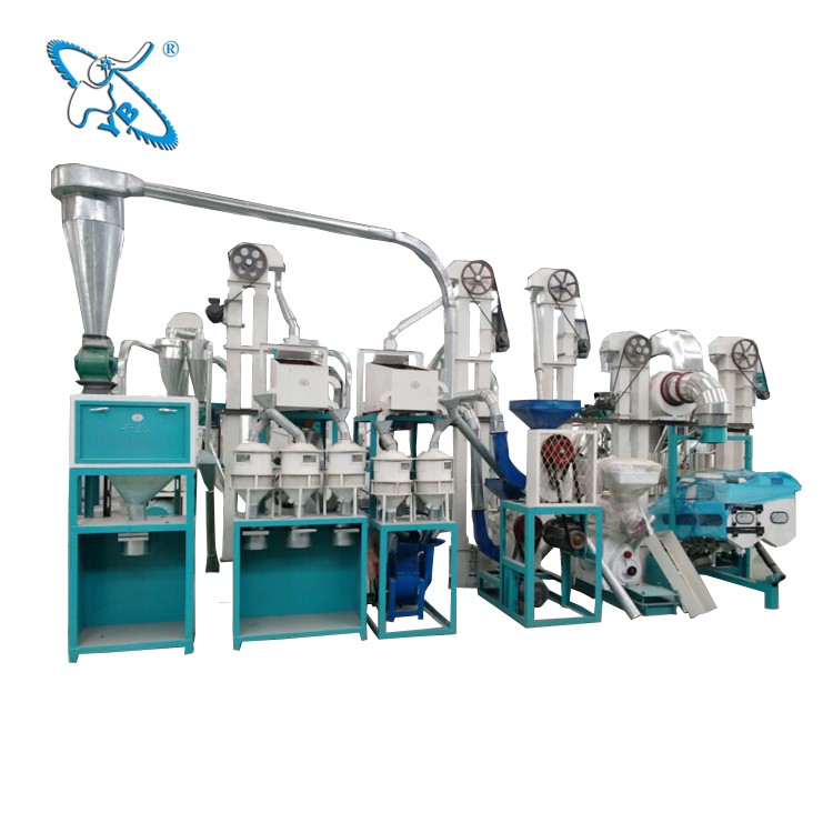 10tpd 20tpd 30tpd 50tpd 80tpd 100tpd 150tpd 200tpd Commercial Maize Grinder Corn Flour Milling Machine