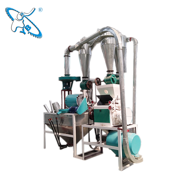 Small Scale Wheat Grinding Machine For Flour Production Line