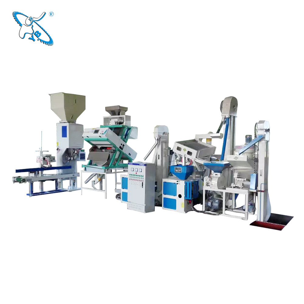 China Best Manufacturer Competitive Price 10TPD Complete Rice Processing Plant